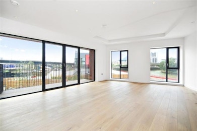 Decadently spacious and luxuriously styled 2 bed apartment moments from the tube in E14